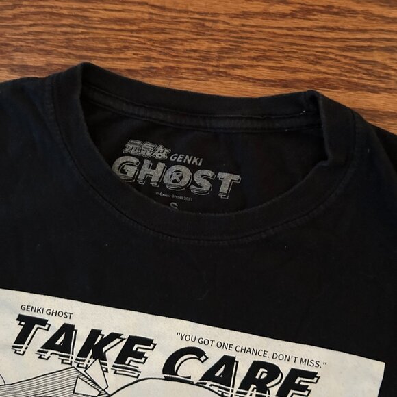 Genki Ghost Take Care 003 GG Girl & Model Ghost T-Shirt Tee Size Small Anime - Picture 6 of 10